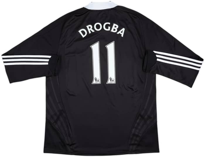 2008-09 Chelsea Away L/S Shirt Drogba #11 - 8/10 - (XL)