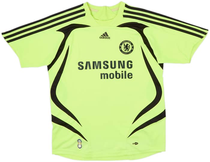Camiseta de visitante del Chelsea 2007-08 J. Cole #10 - 6/10 - (Niños L)