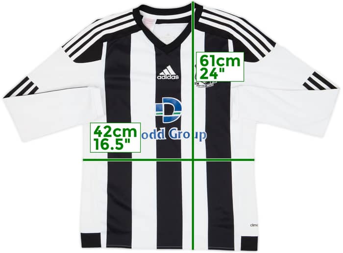 2016-17 adidas Template L/S Shirt - 5/10 - (L.Boys)