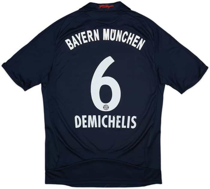 Camiseta de visitante del Bayern Munich 2008-09 Demichelis #6 - 5/10 - (M)