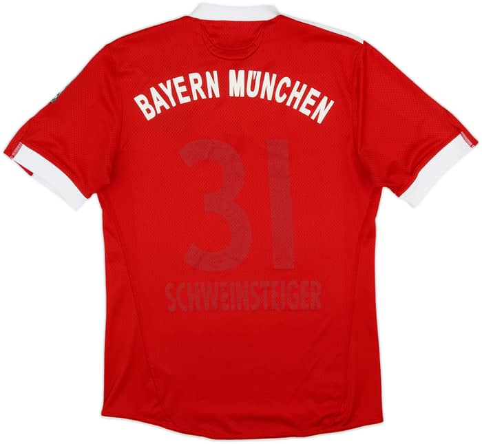 2009-10 Bayern Munich Home Shirt Schweinsteiger #31 - 4/10 - (L.Boys)