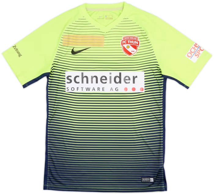 Camiseta de visitante del FC Thun 2017-18 - 6/10 - (S)