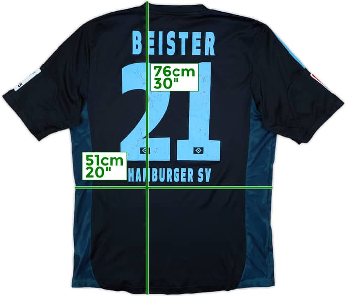 2013-14 Hamburg Away Shirt Beister #21 - 6/10 - (L)