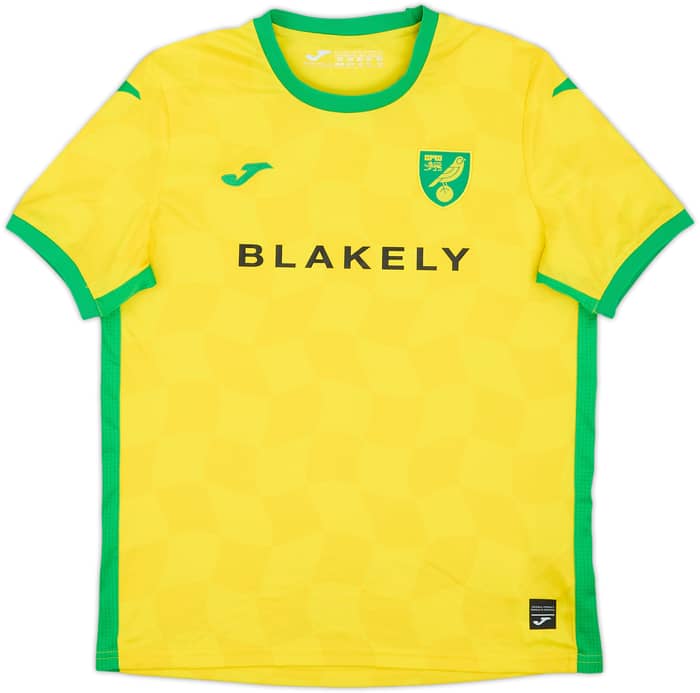 2024-25 Norwich Home Shirt - 8/10 - (M.Boys)