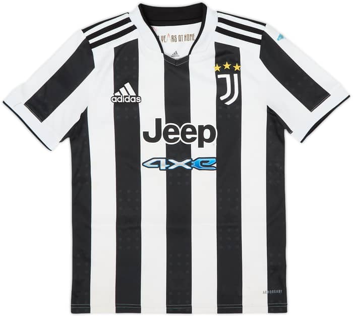 2021-22 Juventus Home Shirt - 5/10 - (M.Boys)