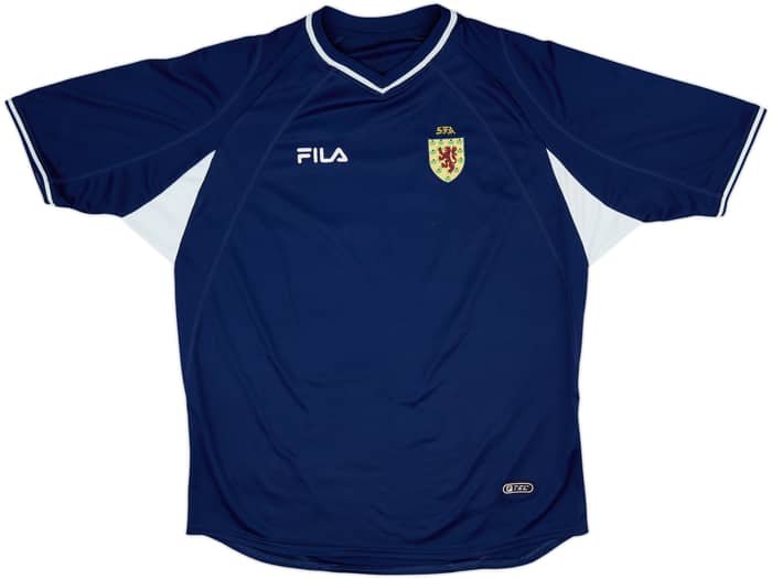 Camiseta de local de Scotland 2000-02 - 5/10 - (XL)