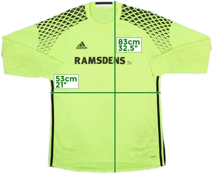 2016-17 Middlesbrough GK Shirt - 6/10 - (L)