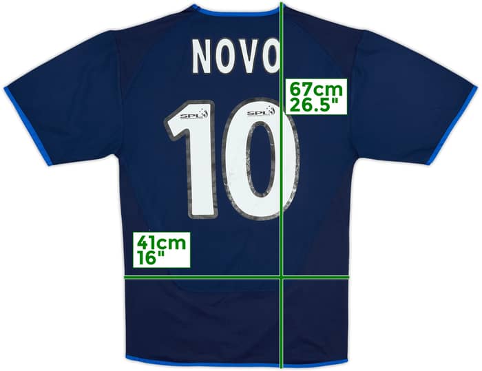 2005-06 Rangers Third Shirt Novo #10 - 5/10 - (M.Boys)