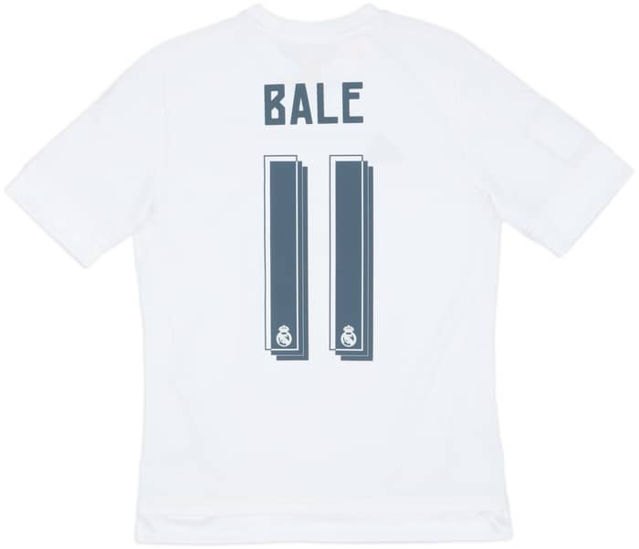 2015-16 Real Madrid Home Shirt Bale #11 - 6/10 - (XL.Boys)