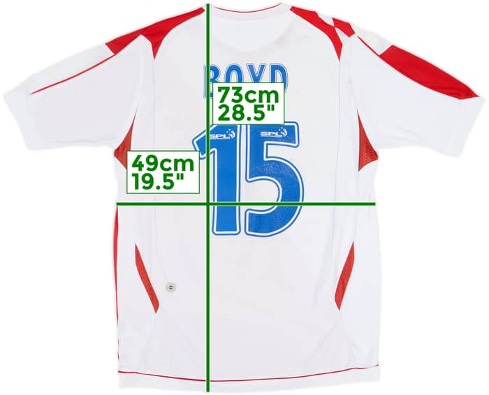 Camiseta de visitante del Rangers 2006-07 Boyd #15 - 6/10 - (M)