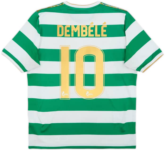 2017-18 Celtic 'Lisbon Lions 50th Anniversary' Home Shirt Dembele #10 - 5/10 - (XL.Boys)