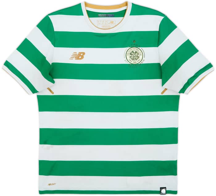 2017-18 Celtic 'Lisbon Lions 50th Anniversary' Home Shirt Dembele #10 - 5/10 - (XL.Boys)