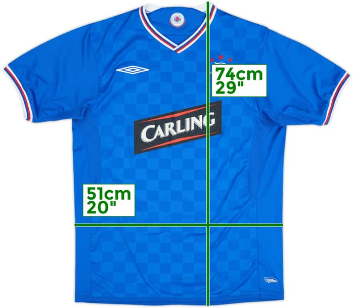 2009-10 Rangers Home Shirt - 5/10 - (M)