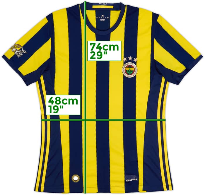 2016-17 Fenerbahce Home Shirt - 5/10 - (M)