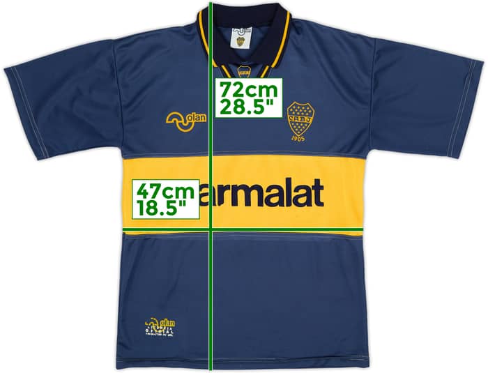 1994-95 Boca Juniors Home Shirt - 6/10 - (S)