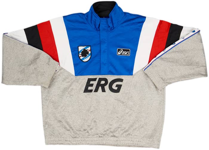 Chaqueta de chándal Asics de la Sampdoria 1993-94 - 8/10 - (S)