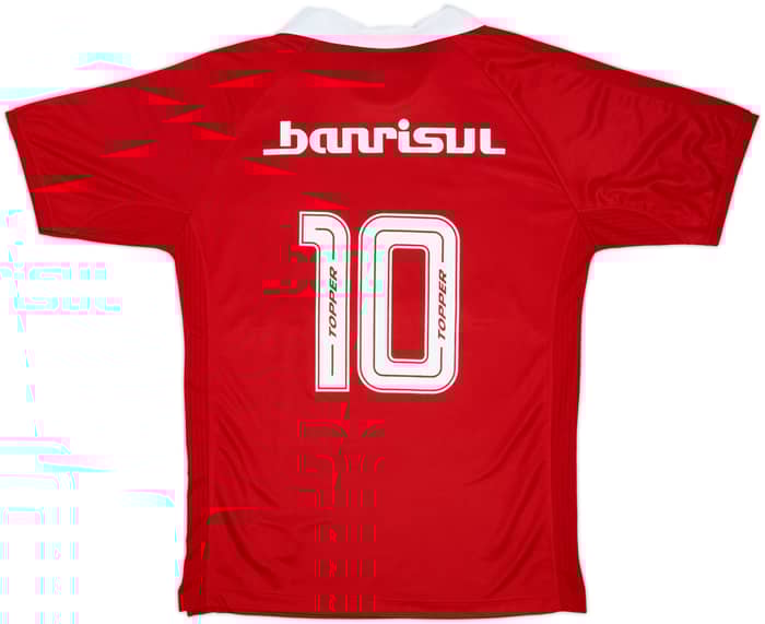 2002 Internacional Home Shirt #10 - 8/10 - (S)