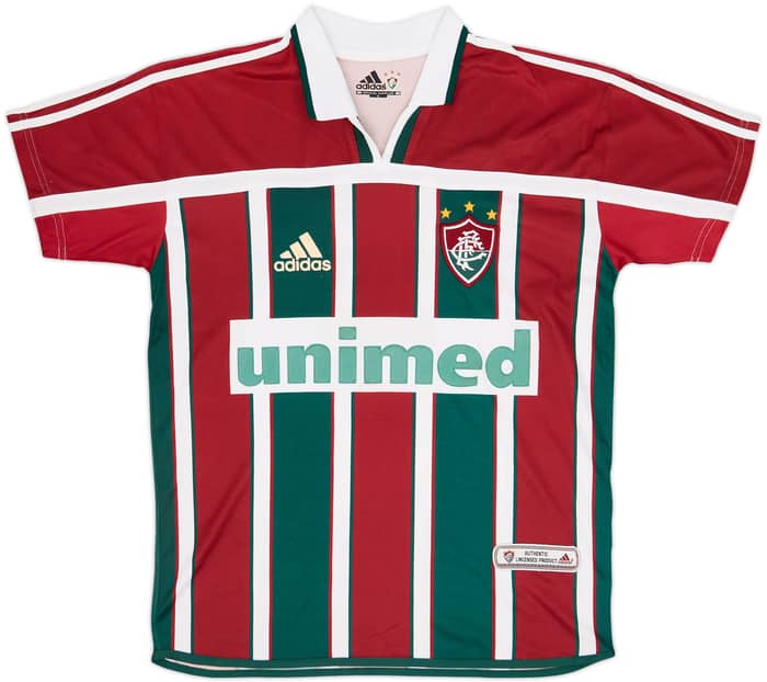 2001-03 Fluminense Home Shirt #7 - 6/10 - (L)