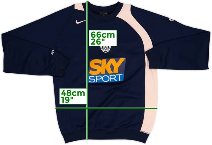 2003-04 Juventus Nike Sweat Top - 8/10 - (S)