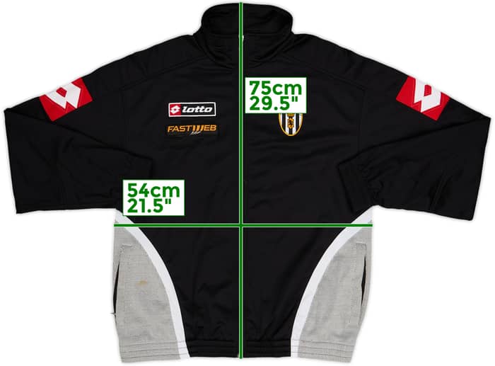 2002-03 Juventus Lotto Track Jacket - 6/10 - (M)