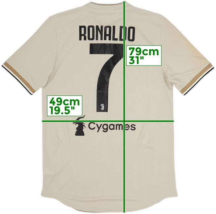 2018-19 Juventus Authentic Away Shirt Ronaldo #7 - 7/10 - (M)
