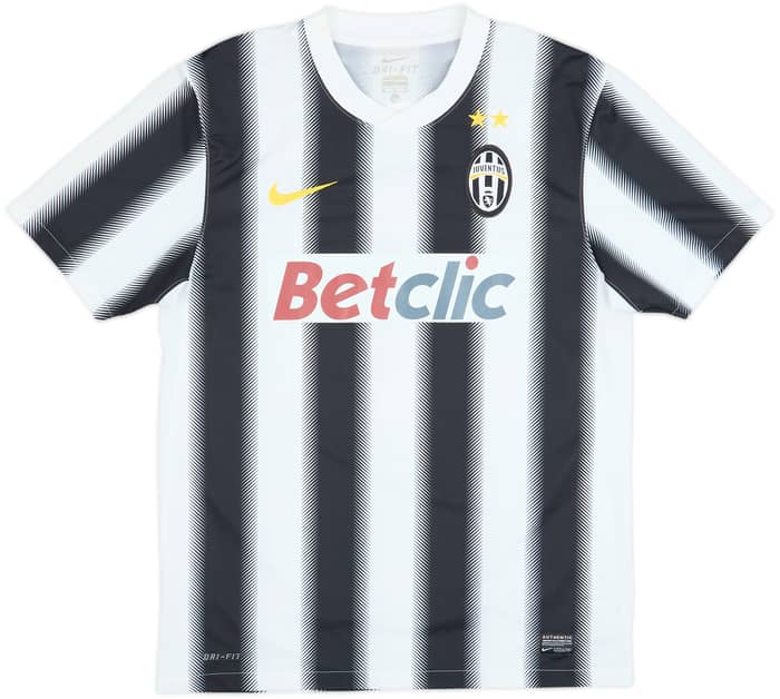 2011-12 Juventus Home Shirt Del Piero #10 - 9/10 - (M)