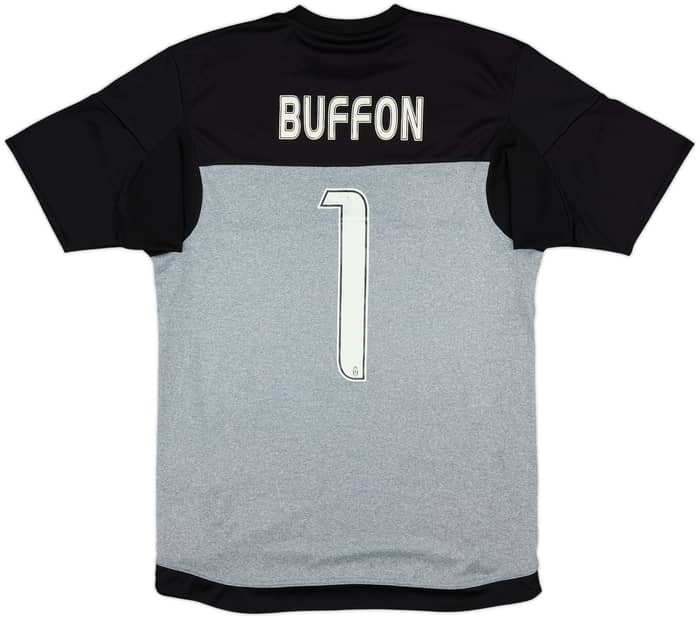 Camiseta de portero del Juventus 2015-16 S/S Buffon #1 - 6/10 - (M)