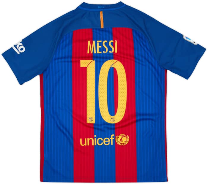 2016-17 Barcelona Home Shirt Messi #10 - 8/10 - (M)