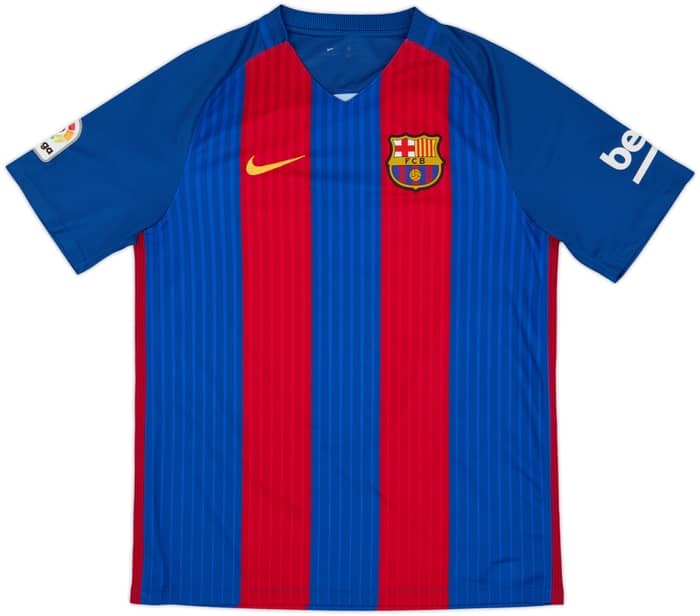 2016-17 Barcelona Home Shirt Messi #10 - 8/10 - (M)