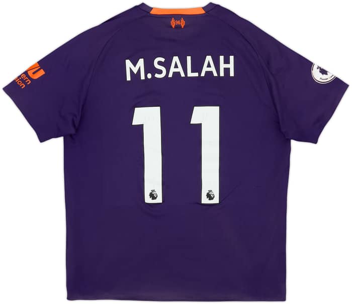 Camiseta de visitante del Liverpool 2018-19 M.Salah #11 - 6/10 - (M)