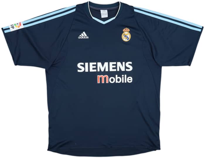2003-04 Real Madrid Away Shirt Beckham #23 - 8/10 - (XL)