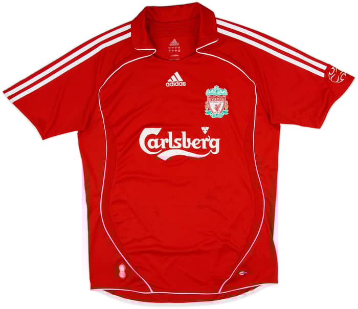 2006-08 Liverpool Home Shirt Gerrard #8 - 5/10 - (M)