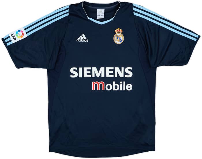 2003-04 Real Madrid Away Shirt Beckham #23 - 8/10 - (S)