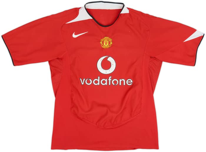 2004-06 Manchester United Home Shirt Ronaldo #7 - 6/10 - (L)