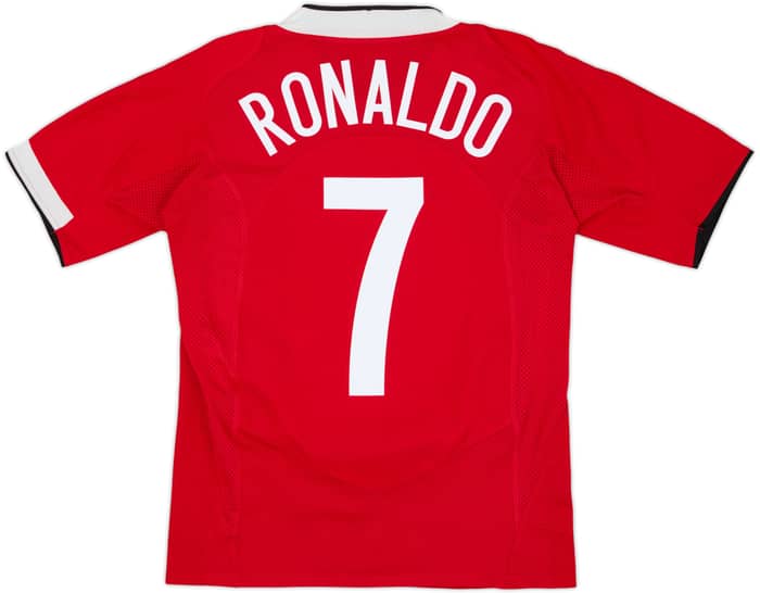 2004-06 Manchester United Home Shirt Ronaldo #7 - 5/10 - (S)