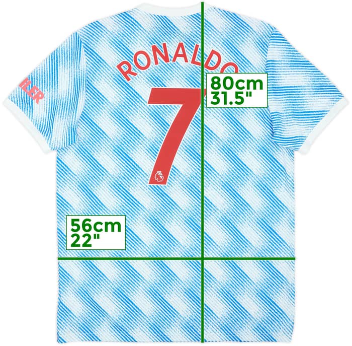 2021-22 Manchester United Away Shirt Ronaldo #7 (L)