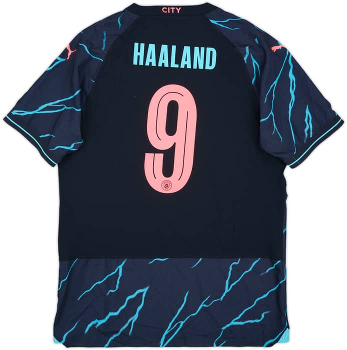 2023-24 Manchester City Authentic Third Shirt Haaland #9 (XL)