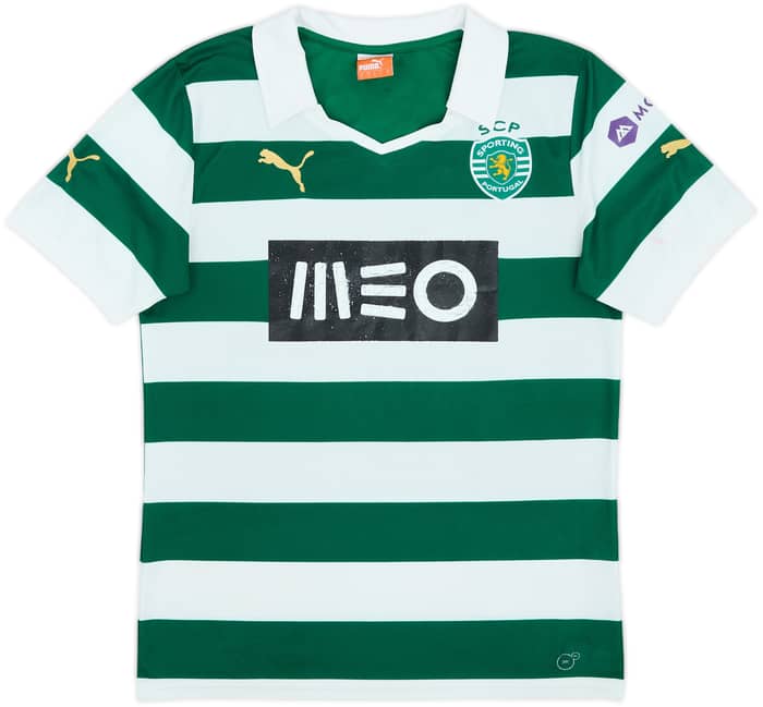 2013-14 Sporting CP Camiseta Local - 5/10 - (S)