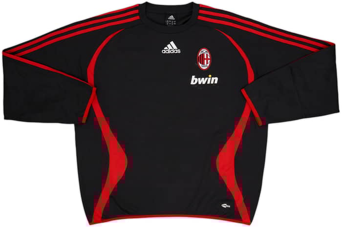 2006-07 AC Milan adidas Sweat Top - 6/10 - (L)