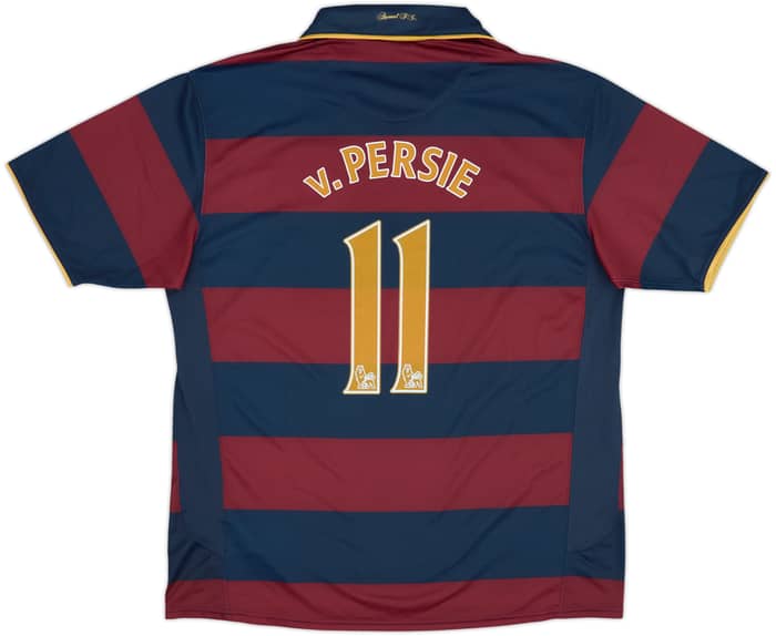 Camiseta de la tercera equipación del Arsenal 2007-08 v.Persie #11 - 7/10 - (XL)