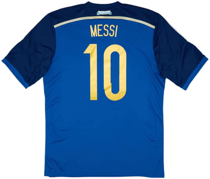 2013-15 Argentina Away Shirt Messi #10 (XL)