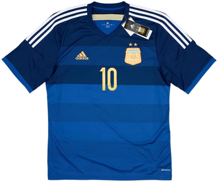 2013-15 Argentina Away Shirt Messi #10 (XL)
