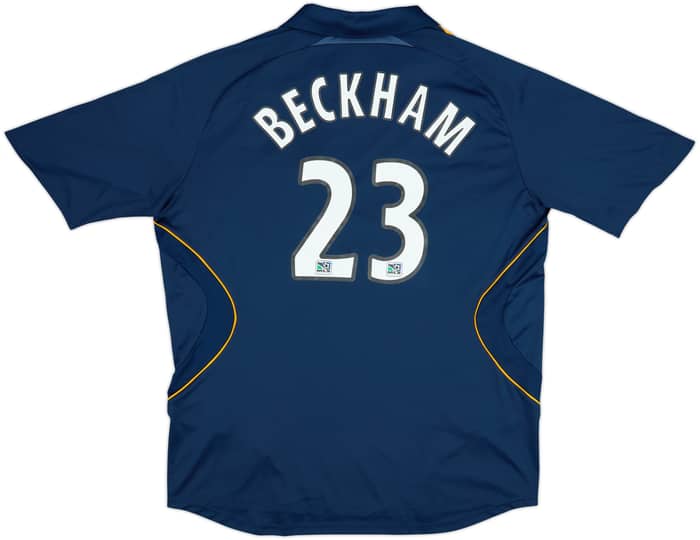 2007-08 LA Galaxy Away Shirt Beckham #23 - 8/10 - (XXL)