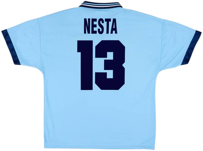 1995-96 Lazio Home Shirt Nesta #13 - 8/10 - (L)