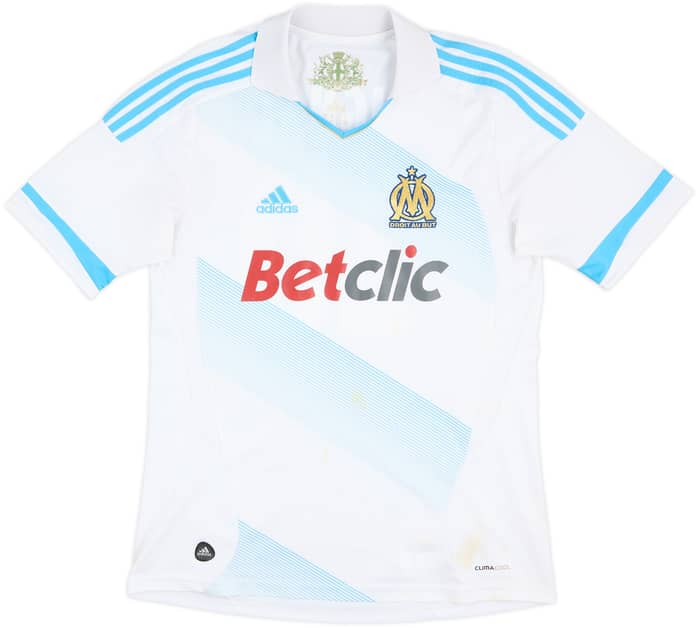 2011-12 Olympique Marseille Home Shirt Gignac #10 - 5/10 - (M)