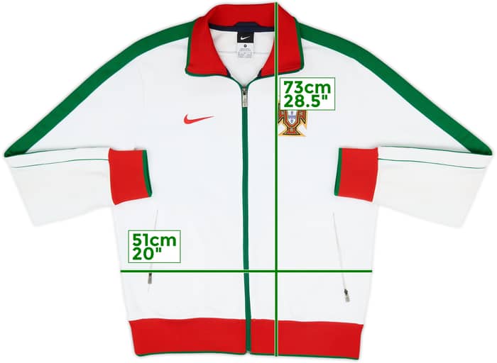 2010-12 Portugal Nike Track Jacket - 7/10 - (M)