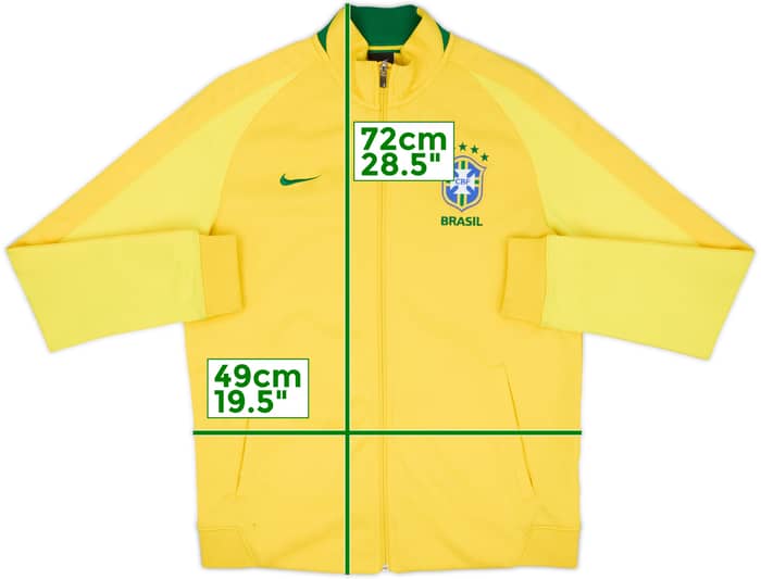 2016-17 Brazil Nike Track Jacket - 7/10 - (M)