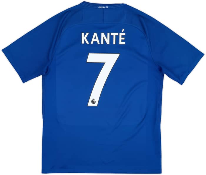2017-18 Chelsea Home Shirt Kante #7 - 8/10 - (L)