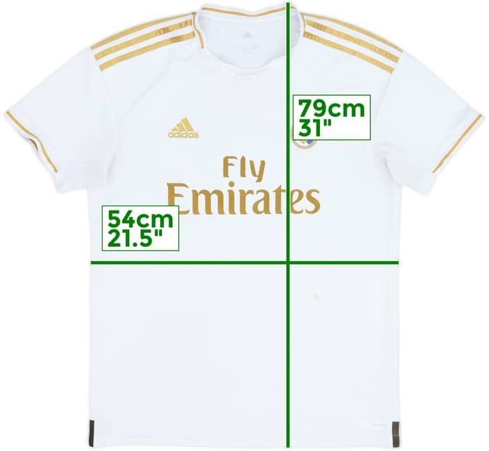 2019-20 Real Madrid Home Shirt - 5/10 - (L)