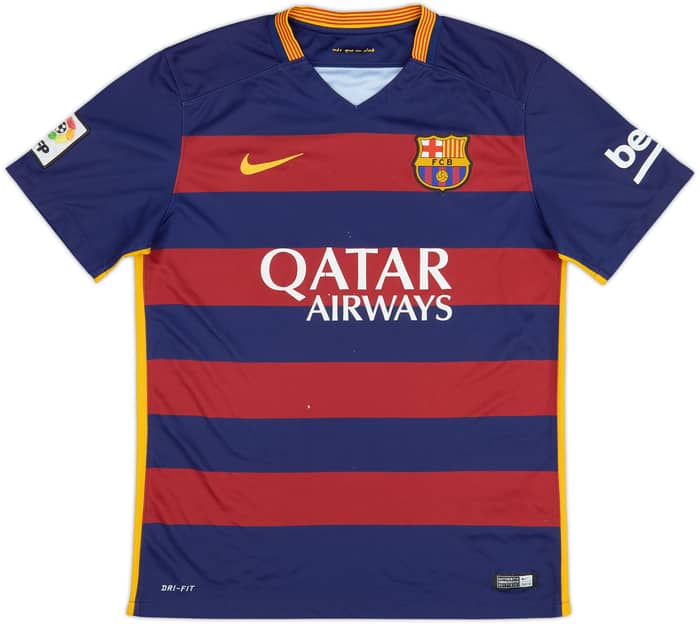 2015-16 Barcelona Home Shirt - 4/10 - (M)